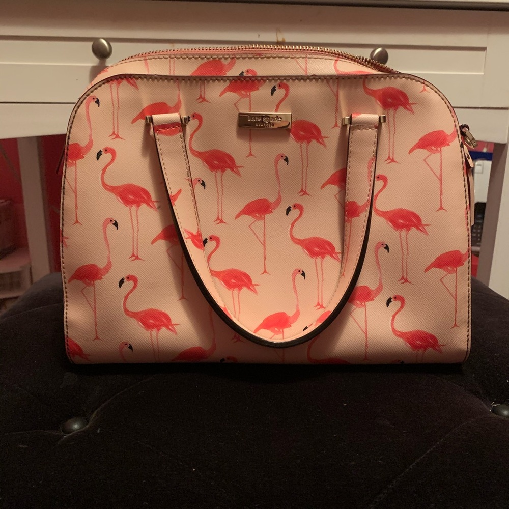 Kate Spade flamingo Felix bag